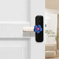 Round flower pattern door handle protective cover in multiple colour options