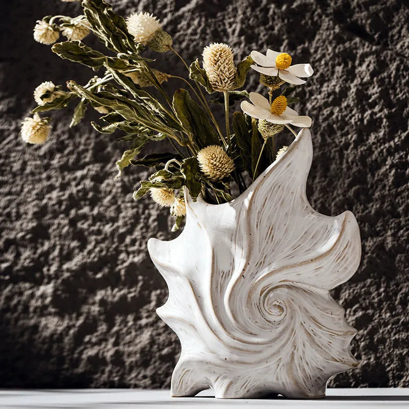French art ceramic vase with coloured glaze in European style, Hexi Li or Mo Ni'an finish option
