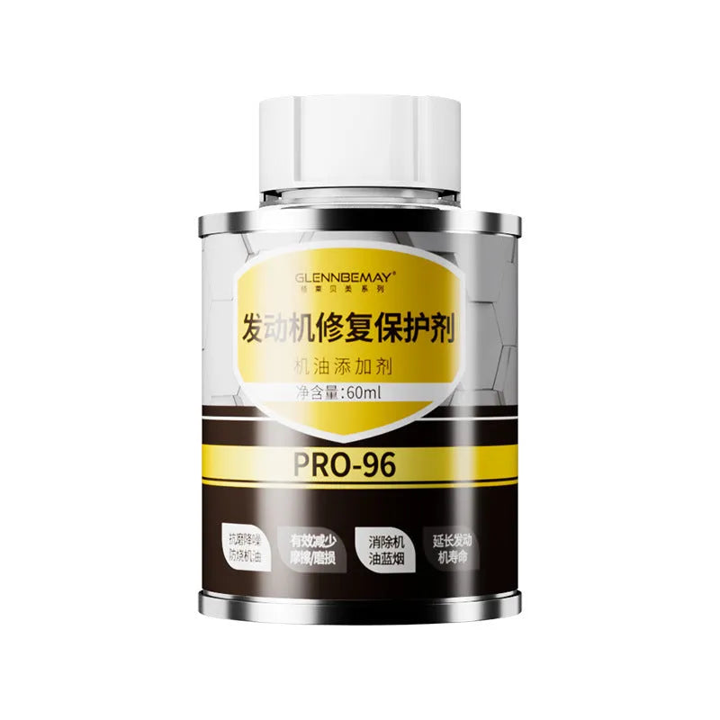 60ml engine anti-wear additive bottle with white cap for petrol and diesel vehicles