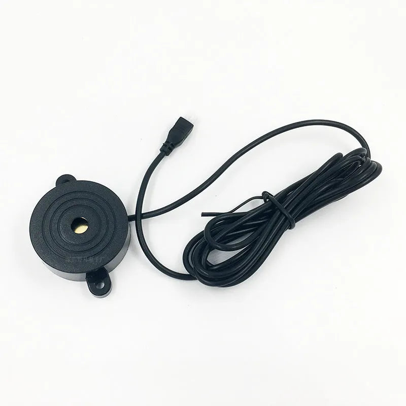 4-probe car reversing radar system with buzzer module, sensors, and installation tools