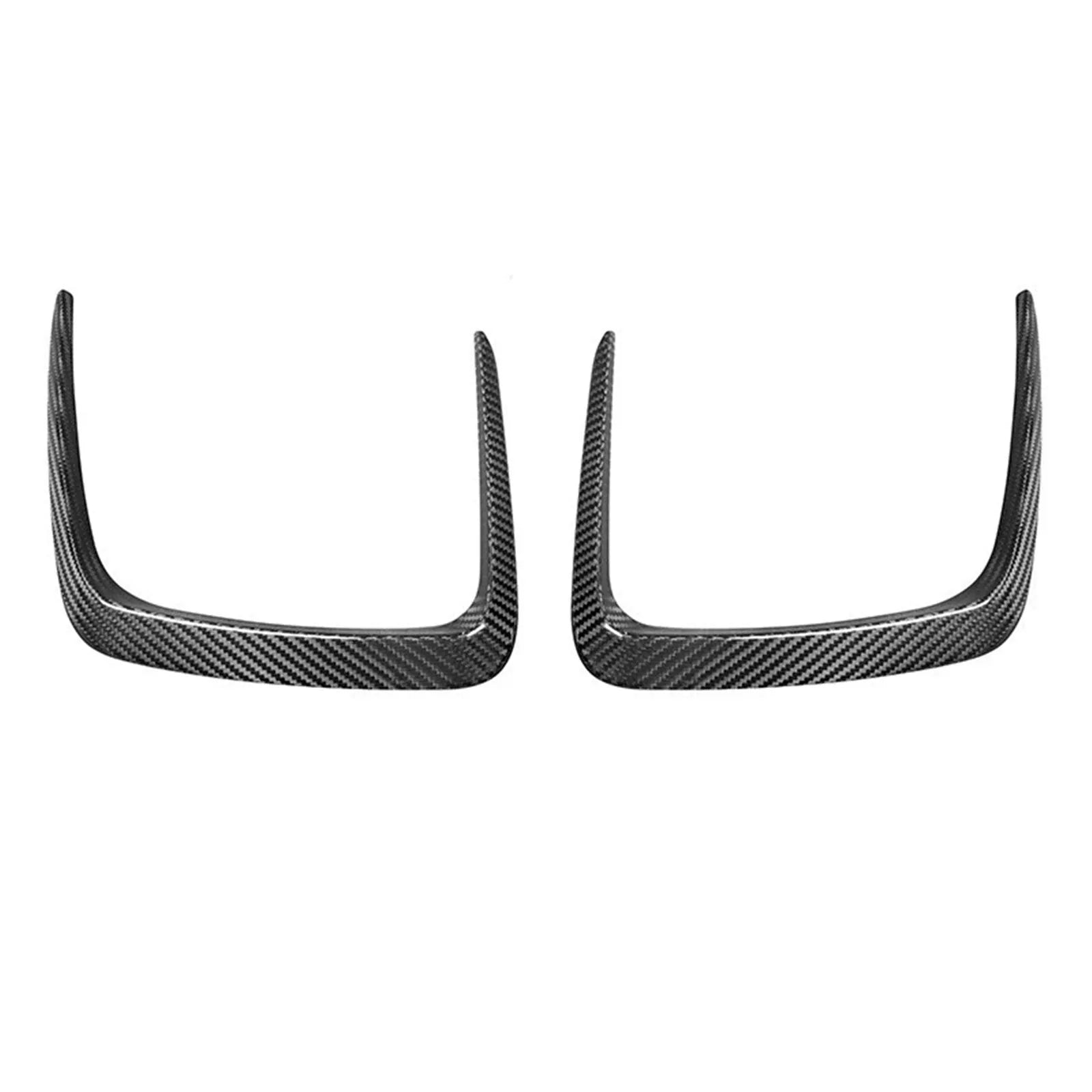Black dry carbon fibre front bumper grille for BMW M3 M4 G80 G82 with visible 3K weave pattern