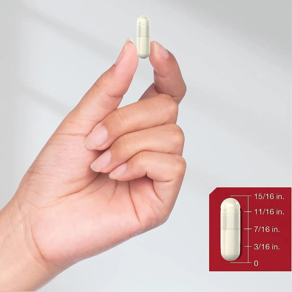 Bottle of apple vinegar capsules containing 150 tablets for digestive and general wellness support
