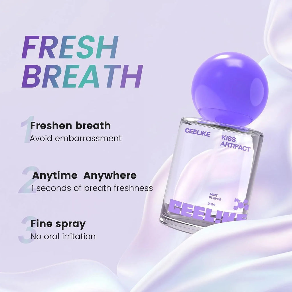 20ml portable probiotics oral spray bottle for hydrating oral care