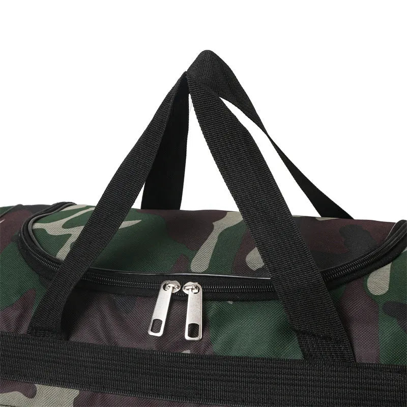 Camouflage pattern waterproof luggage bag with urban style and under 20L capacity