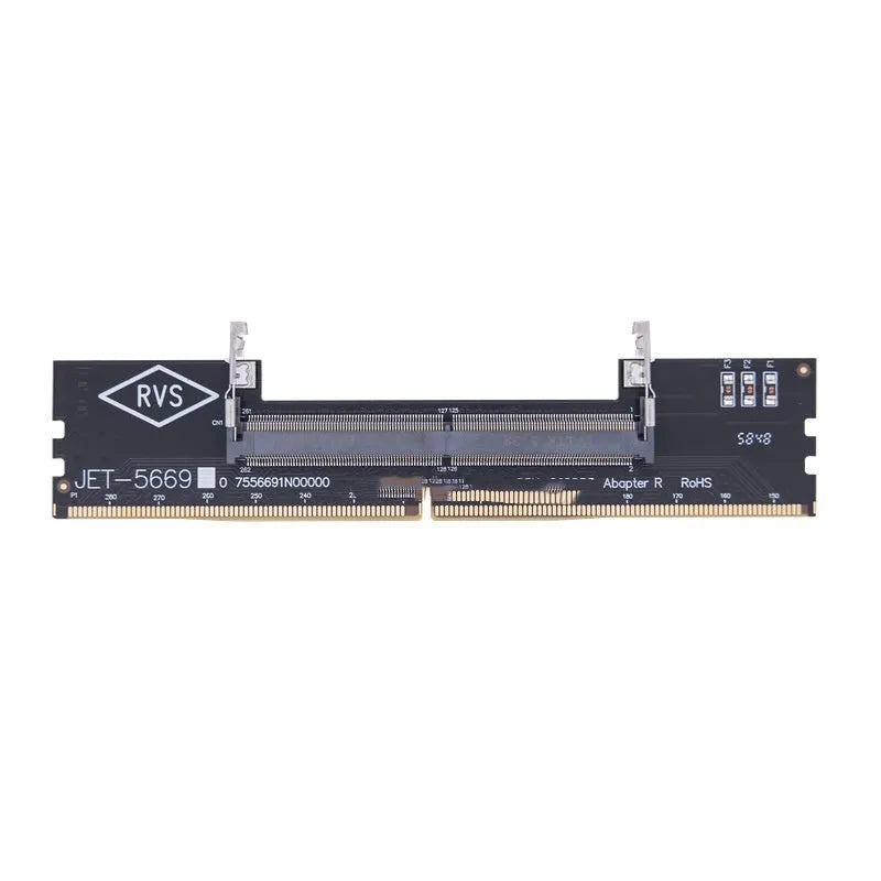 DDR4 laptop to desktop memory adapter card converting SO-DIMM to DIMM with electrostatic bag