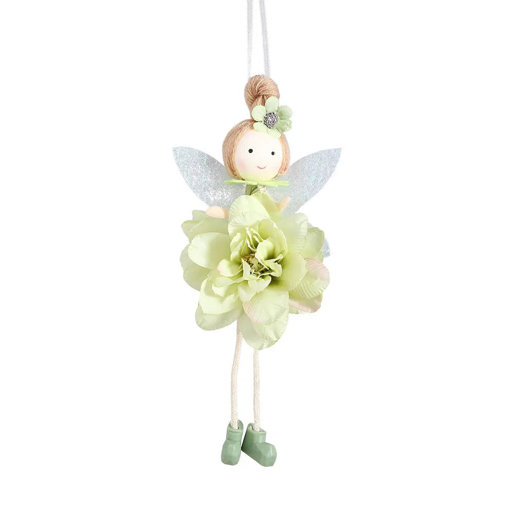 FARCENT Cute Elf Easter Party cloth pendant in dark pink, pink, green, and yellow colour options.