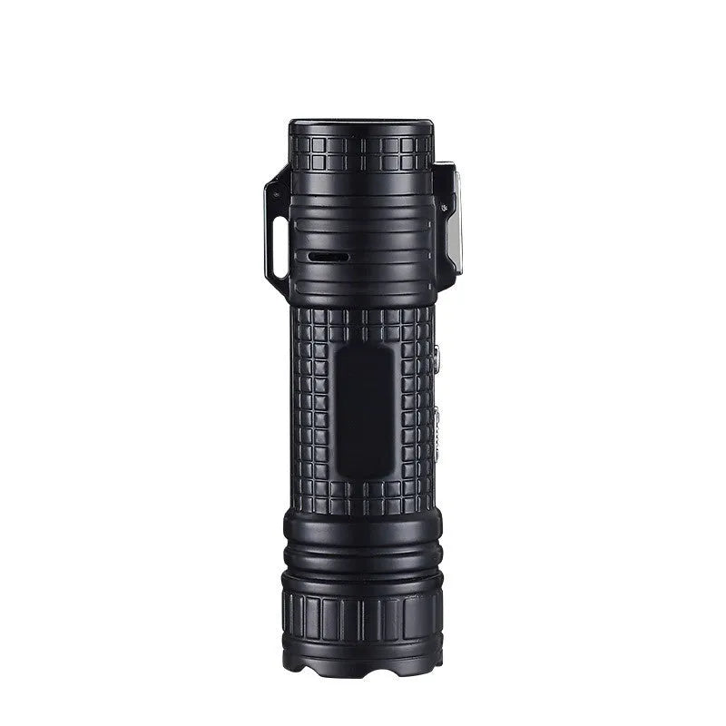 TH727 multi-function metal flashlight lighter in five colour options