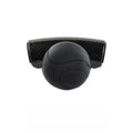 Black and blue silicone steering wheel assist balls with metal bearing boosters showing 9cm by 6cm dimensions