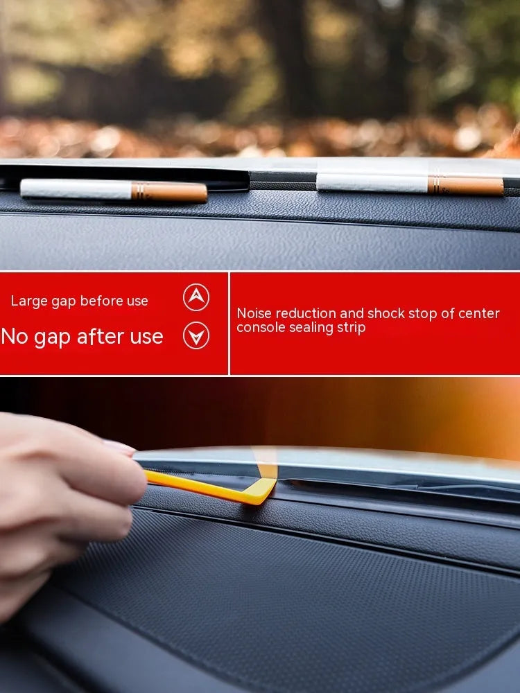 Outlander dashboard soundproof seal strip showing 1.6 metre silicone material with six card slots