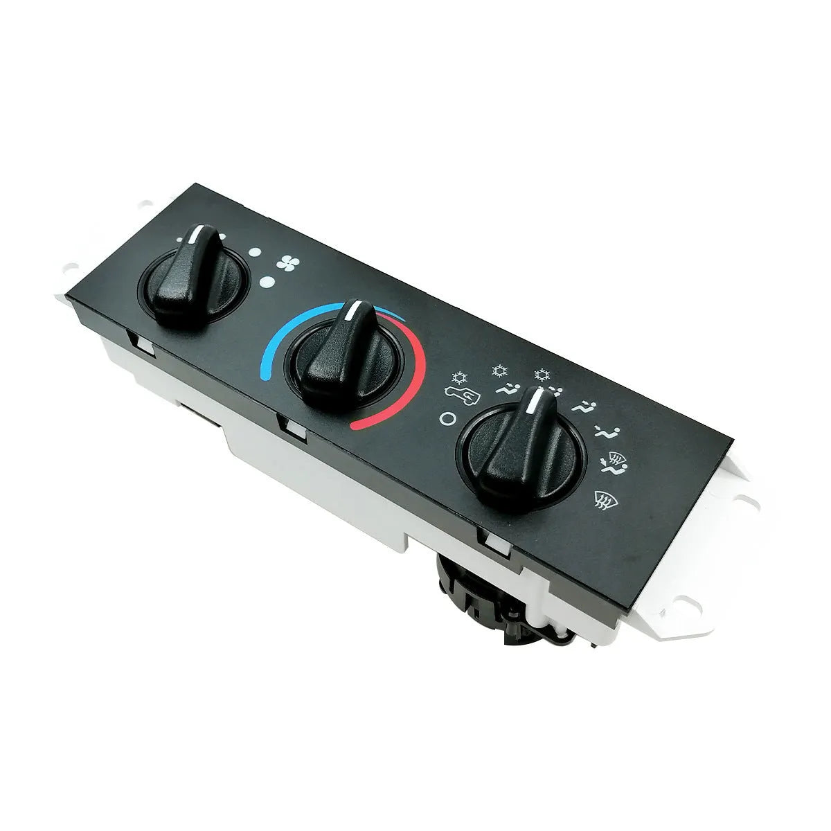Black automotive air conditioning control panel for Jeep Wrangler 2005-2006 OE 55056558AA