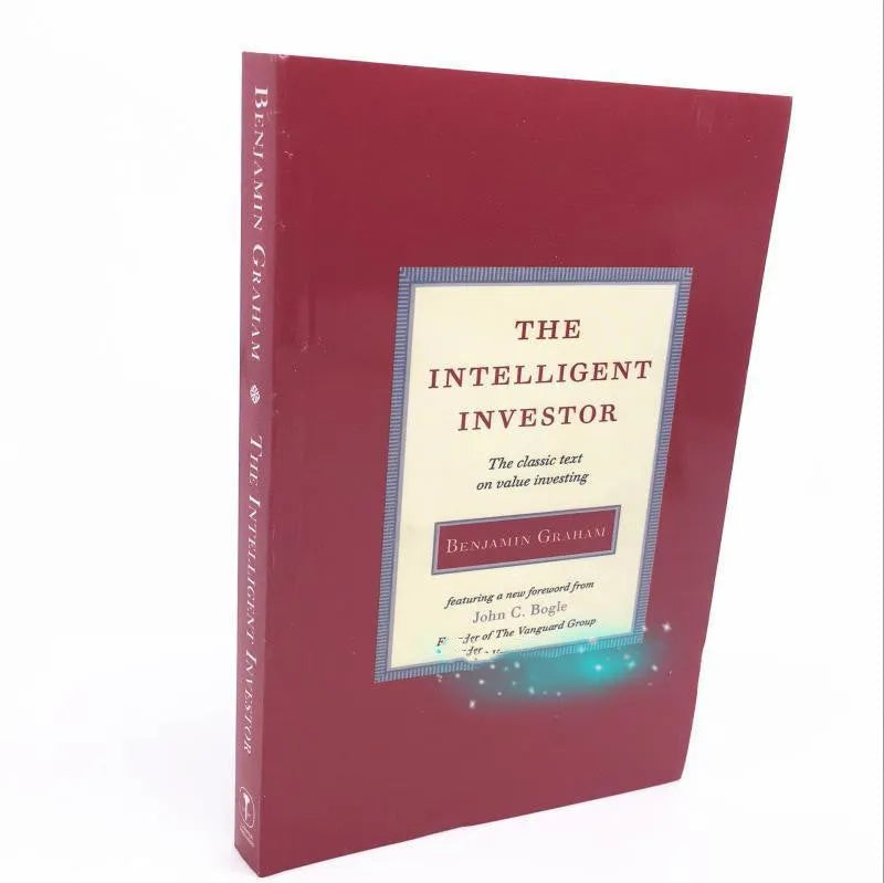 The Intelligent Investor English version paperback book cover showing financial investment guide