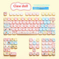 Clip Doll original mechanical keyboard keycaps 112-key boxed set with sublimation printed doll design