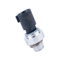 Silver automobile fuel pressure sensor with simple automotive design