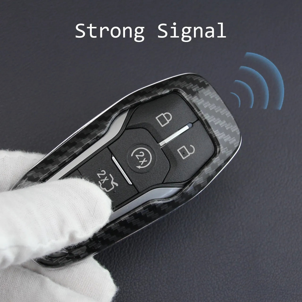 Plastic remote control protective shell for car keys in single shell design.