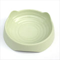 Ceramic dog slow feeder bowl with puzzle maze pattern in blue colour