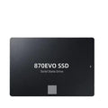 Samsung 870 EVO 2.5-inch SATA III solid state drive for internal PC or laptop installation.