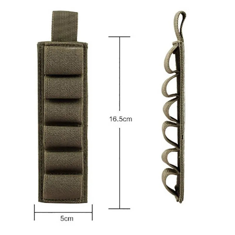 Tactical 6-hole storage sticker accessory bag in multiple colour options