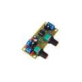 Single power supply 10-24V bass boost front stage audio circuit board on FR-4 PCB