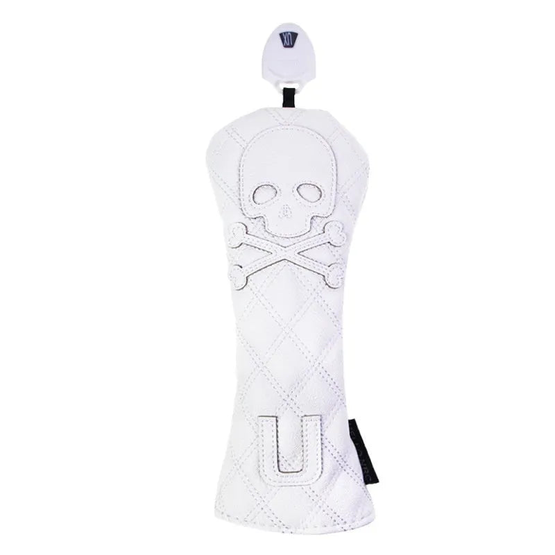 Black and white golf waterproof wooden pole protective cover for sports equipment