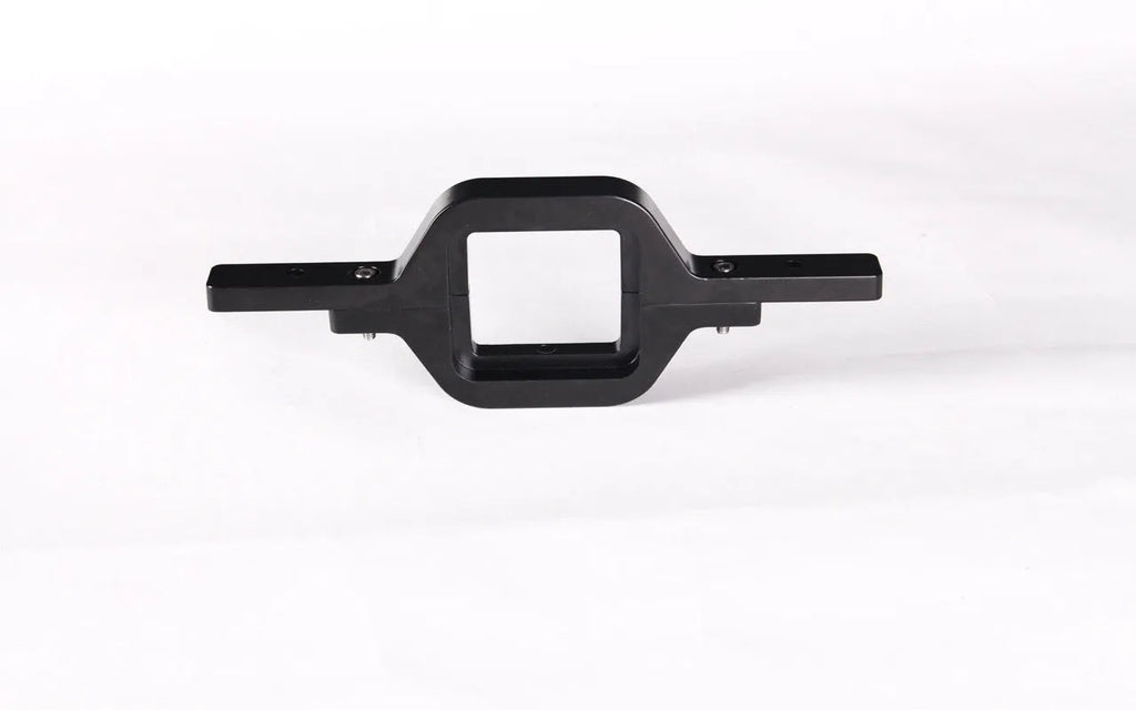 Black off-road vehicle coupler bracket for trailer hook lamp holder mounting