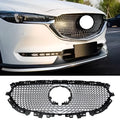 CX5 second generation medium mesh GT sports air intake grille in black and silver