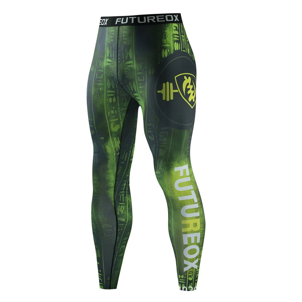 Men's slim fit ZF016 long sleeve sports suit top and trousers for running and fitness