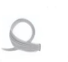 Gradient coloured long curly hair wig patch extension approximately 60cm in length