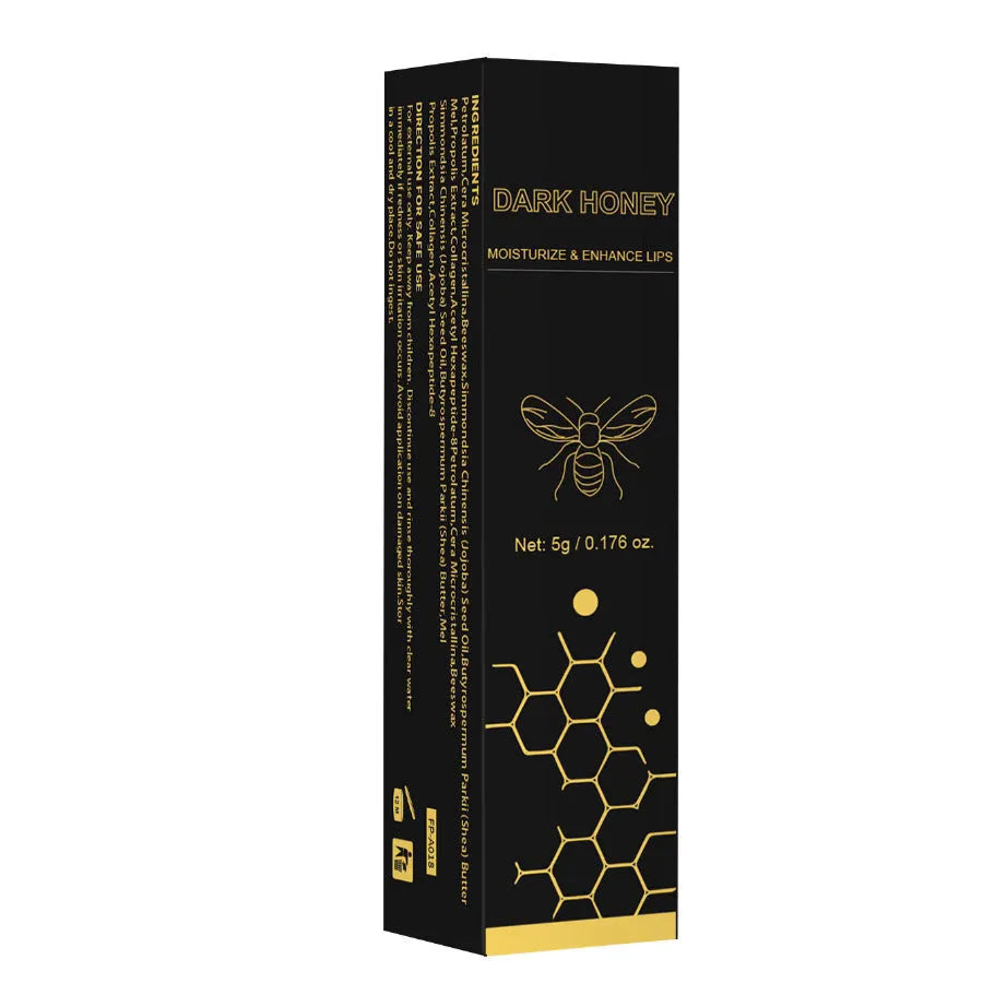 Dark Honey Dark Lipstick 5g bullet with creamy matte finish