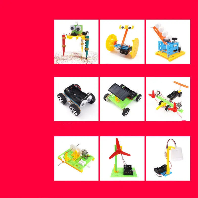 DIY plastic building blocks educational toy set for children ages 7-14 measuring 29x22x4cm