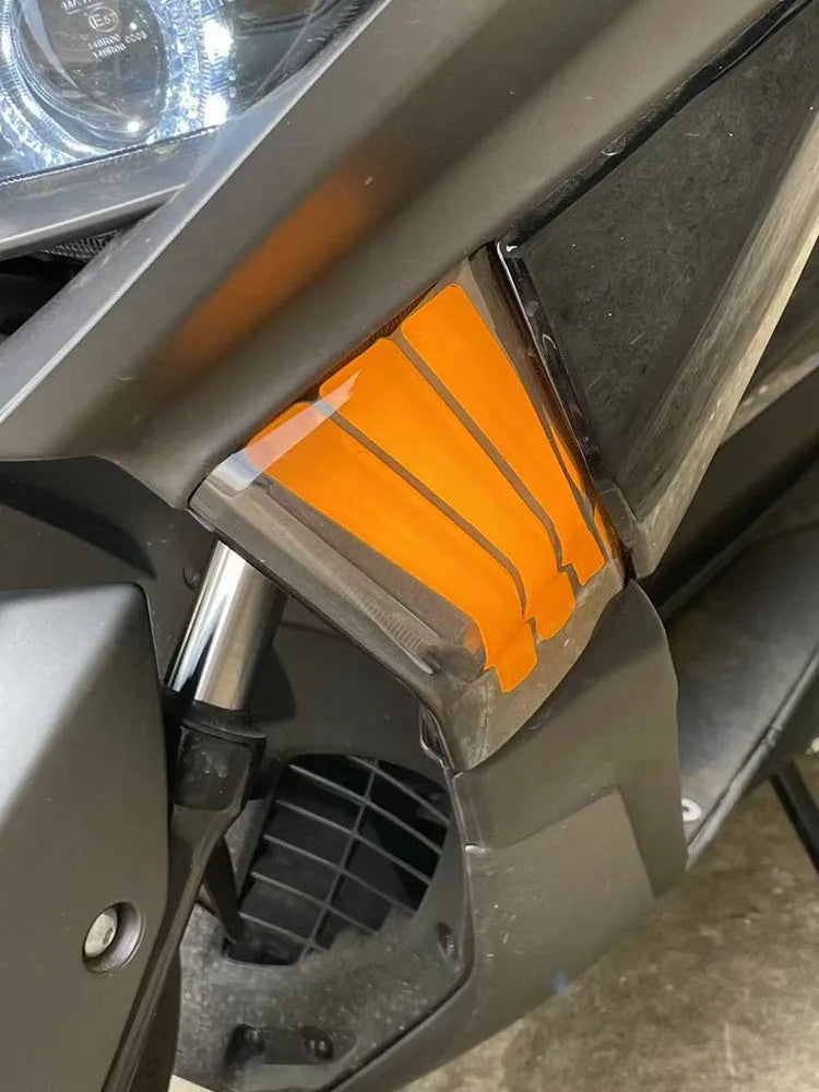 Yellow LED cornering lamp set for Tianying TS150 Special Edition motorcycle