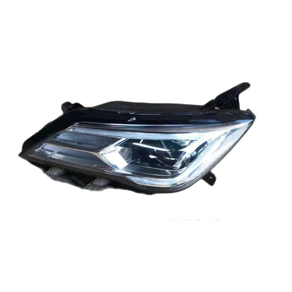 Car headlight assembly with 9-line LED pattern for 2018-2021 vehicle models