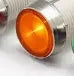 10mm stainless steel edge plastic indicator light with wire for panel mounting