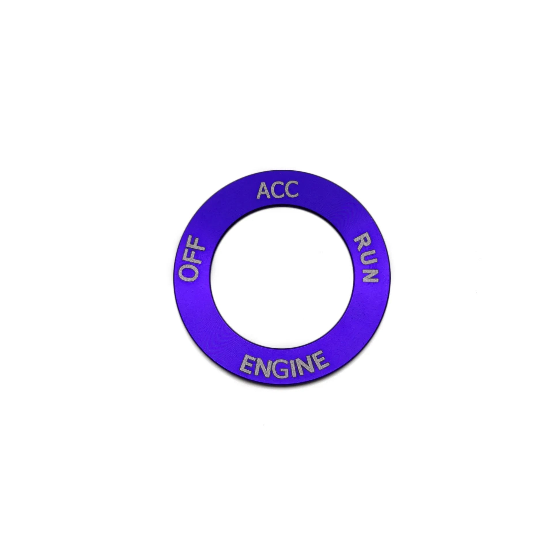 Aluminium alloy decorative ring for Dodge Grand Cherokee air conditioning control knob