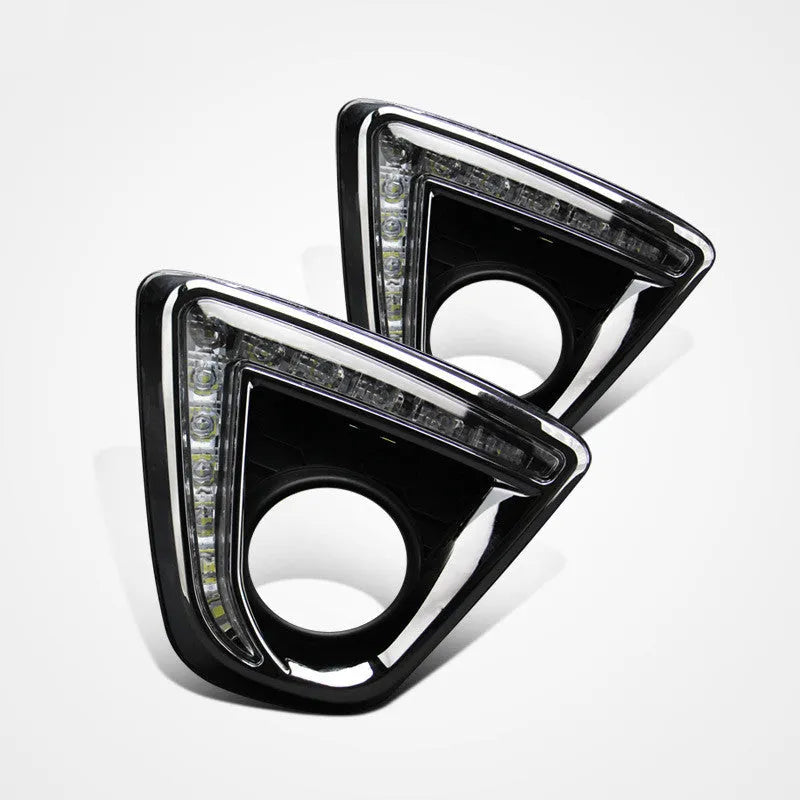 Mazda CX-5 daytime running light LED lamp set with electroplated finish