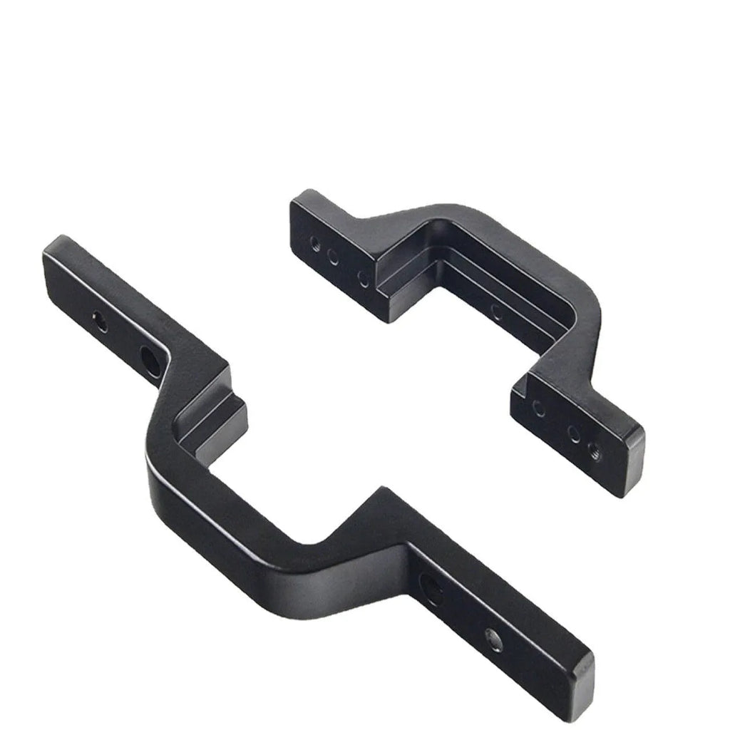 Black off-road vehicle coupler bracket for trailer hook lamp holder mounting