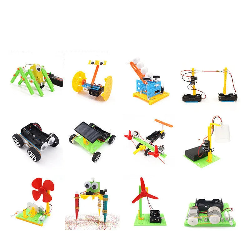 DIY plastic building blocks educational toy set for children ages 7-14 measuring 29x22x4cm