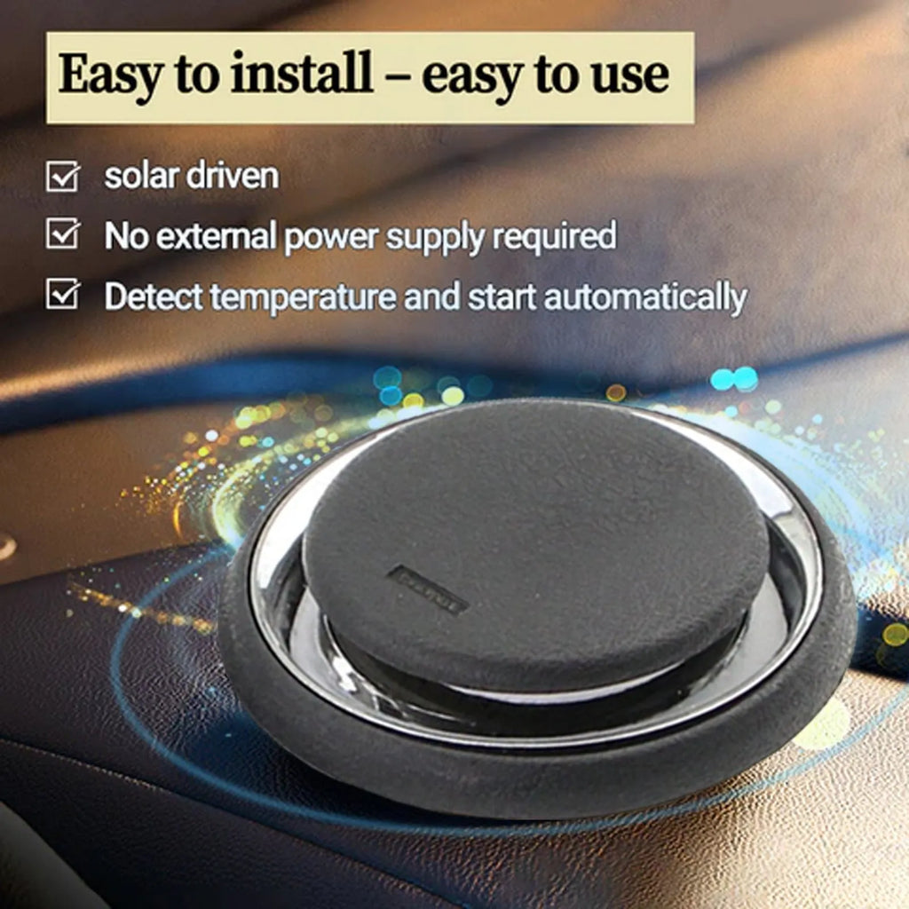Black portable car deicing and snow melting instrument, 7.4cm wide.