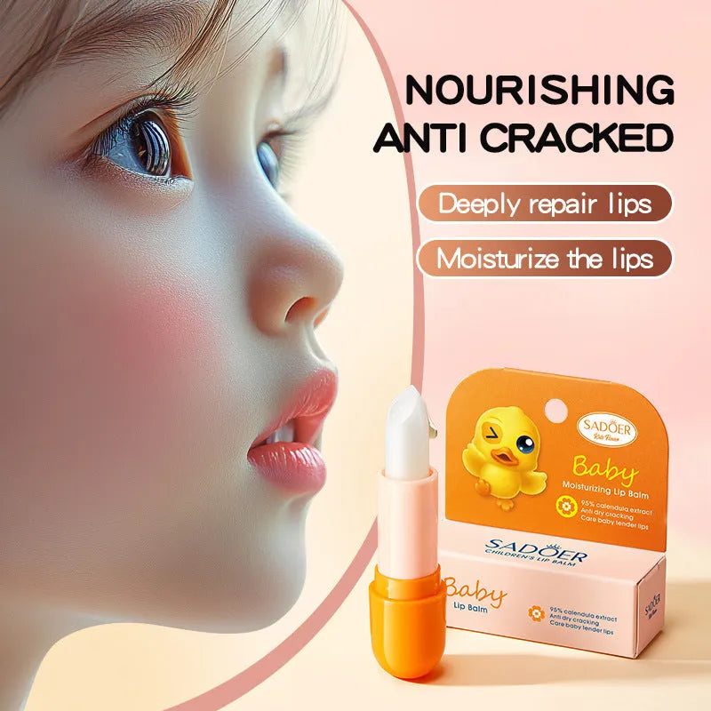Anti-chapped moisturising lipstick in a choice of hyaluronic acid, vitamin E, UV protection, and flavoured variants