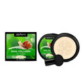 ZEPHOCO CC cream foundation tube with mushroom powder puff in ivory white or natural colour