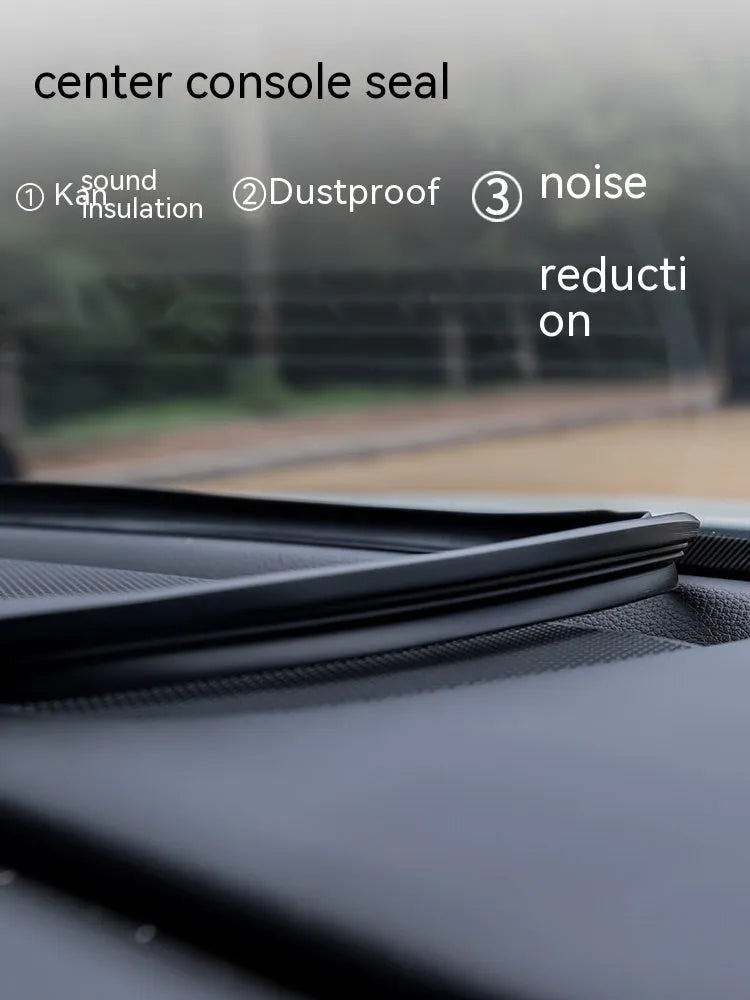Outlander dashboard soundproof seal strip showing 1.6 metre silicone material with six card slots
