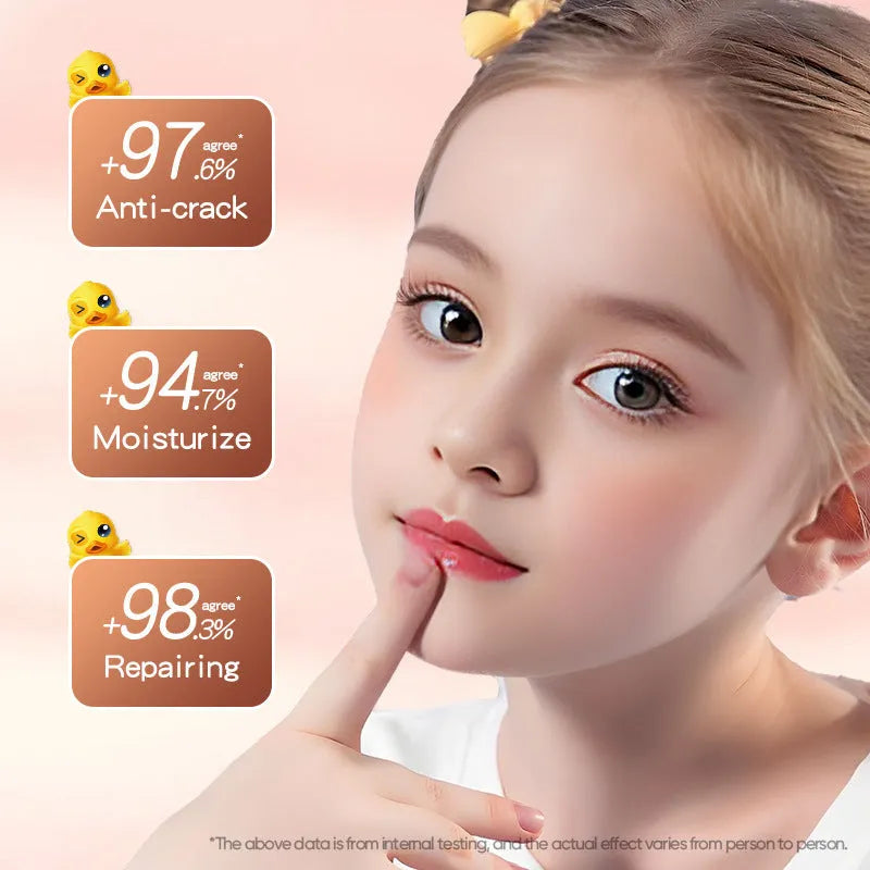Anti-chapped moisturising lipstick in a choice of hyaluronic acid, vitamin E, UV protection, and flavoured variants