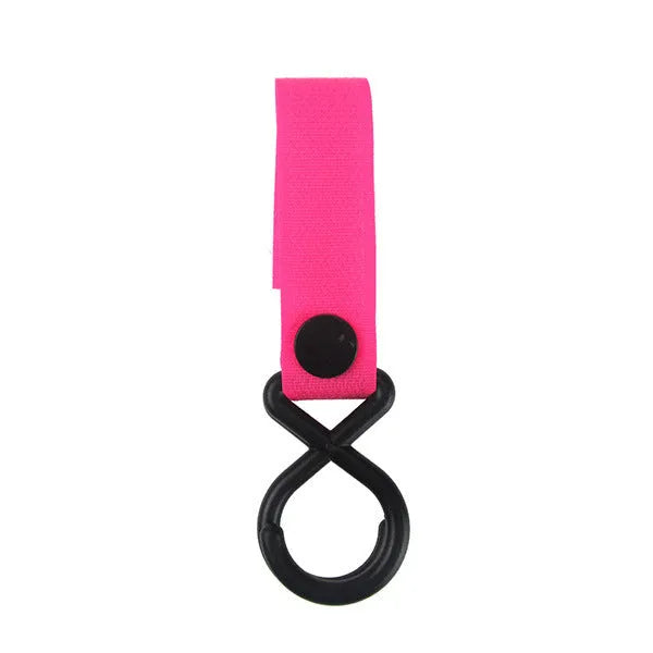 Nylon luggage Velcro hook in one of 18 available colours, showing the strap and fastening.