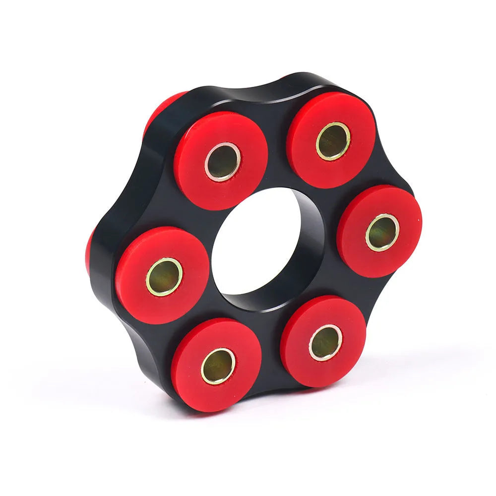 Red polyurethane aluminium BMW drive shaft connecting plate bracket for E46 E36 E30 M3 models