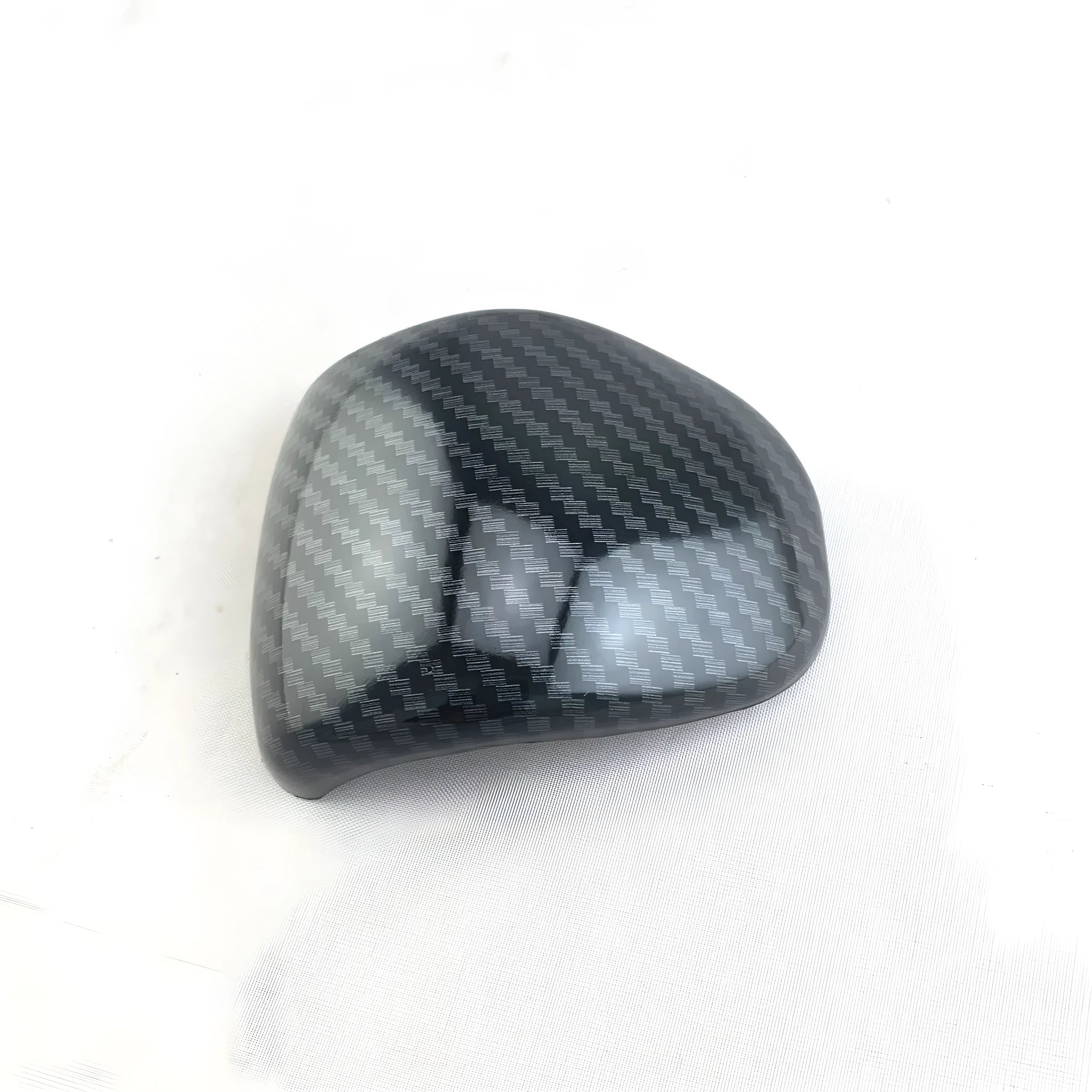 Smart RunK3 gear head cover with carbon fibre pattern for manual car interiors