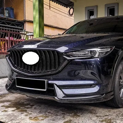 CX5 second generation medium mesh GT sports air intake grille in black and silver
