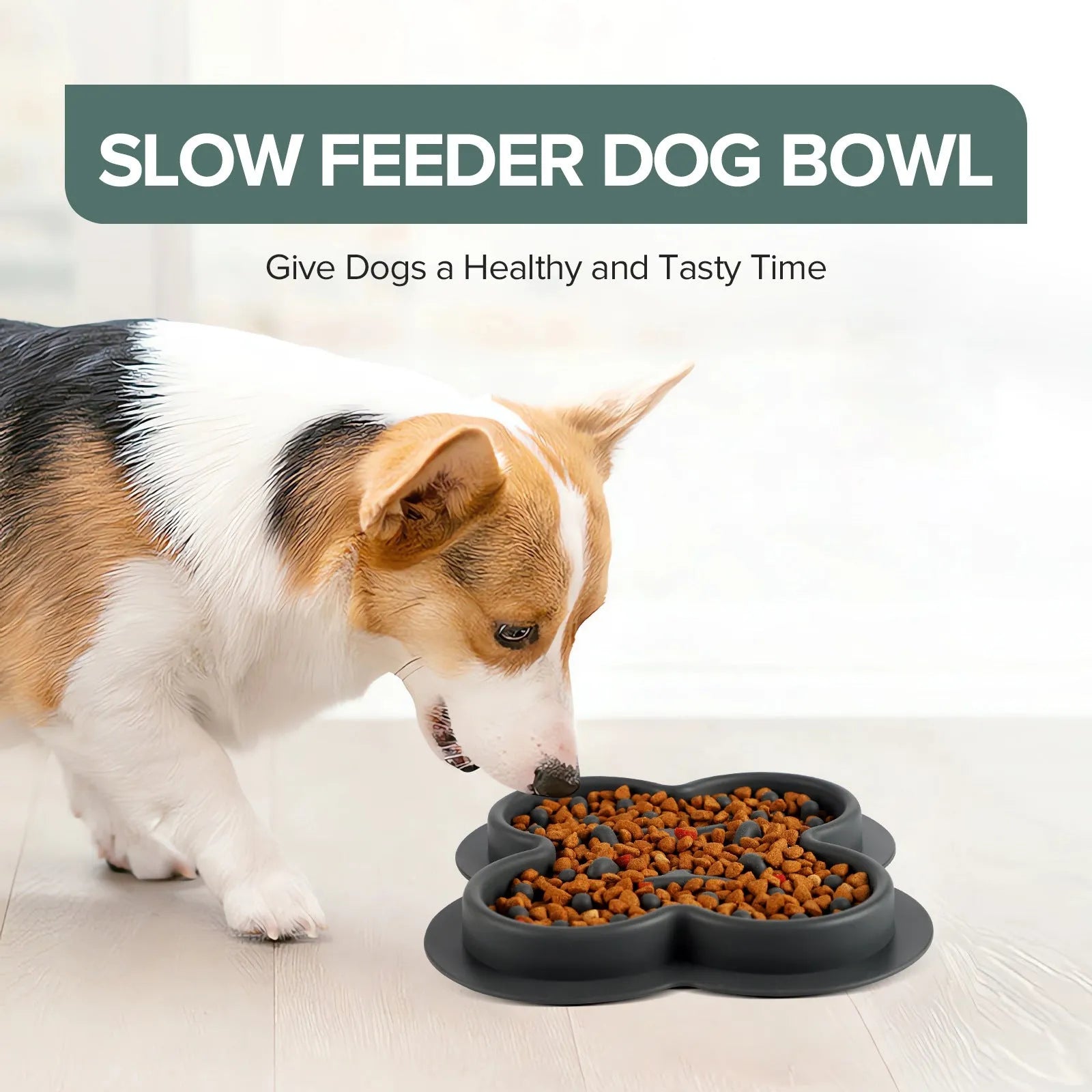 Silicone pet licking mat with textured surface for slow feeding cats and dogs