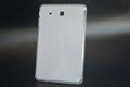 Clear transparent white ultra-thin silicone protective case for a tablet