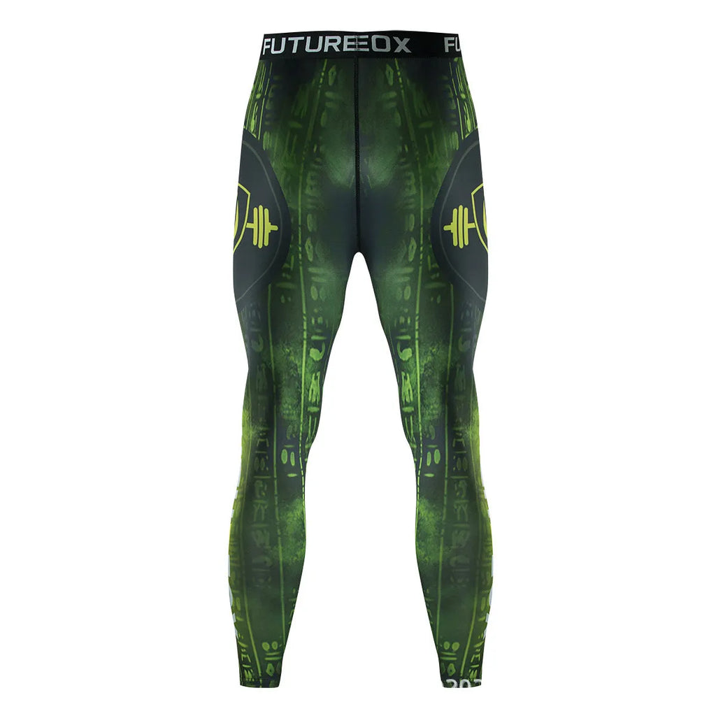 Men's slim fit ZF016 long sleeve sports suit top and trousers for running and fitness
