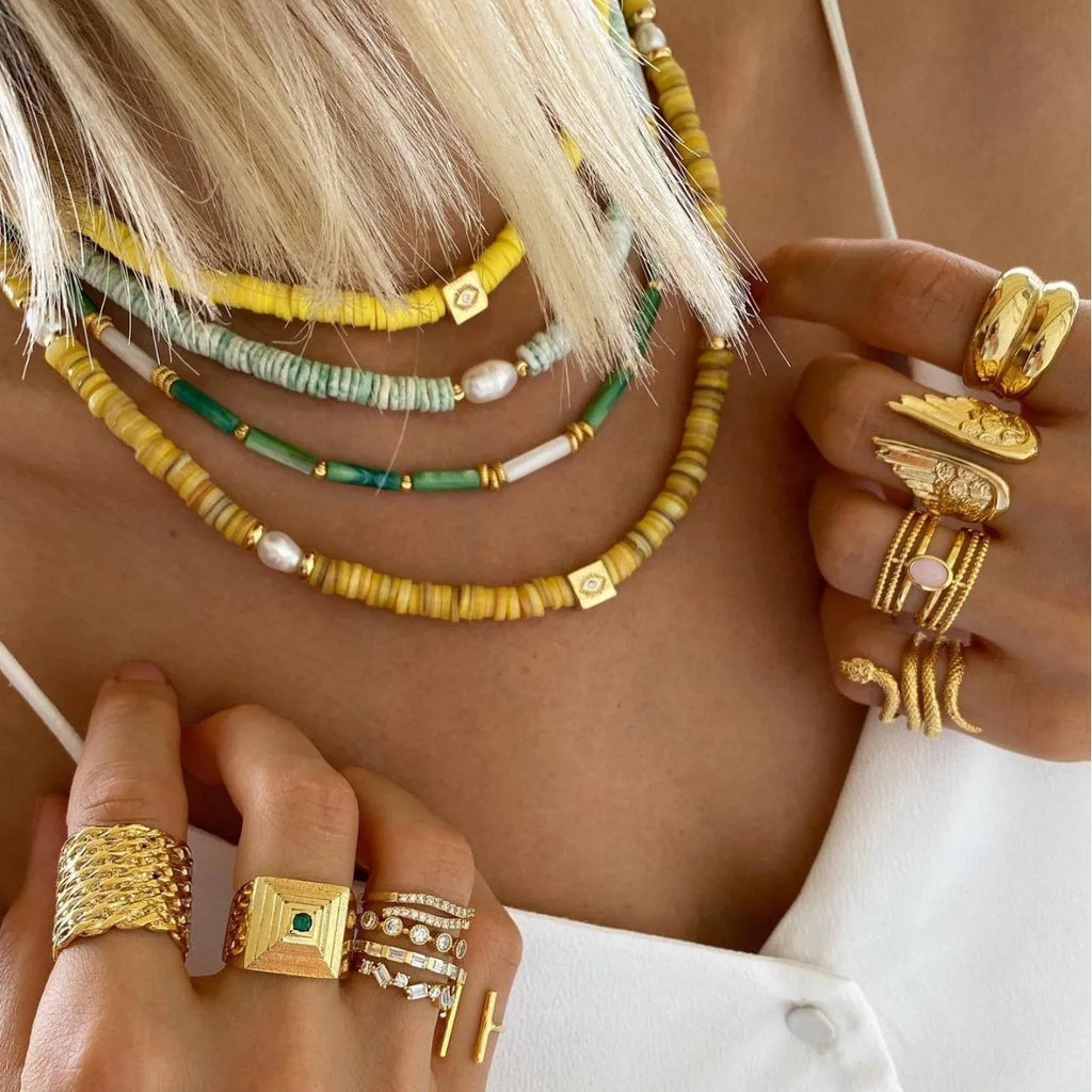 Wings Ring stainless steel opening jewellery in electroplated colour options with adjustable design