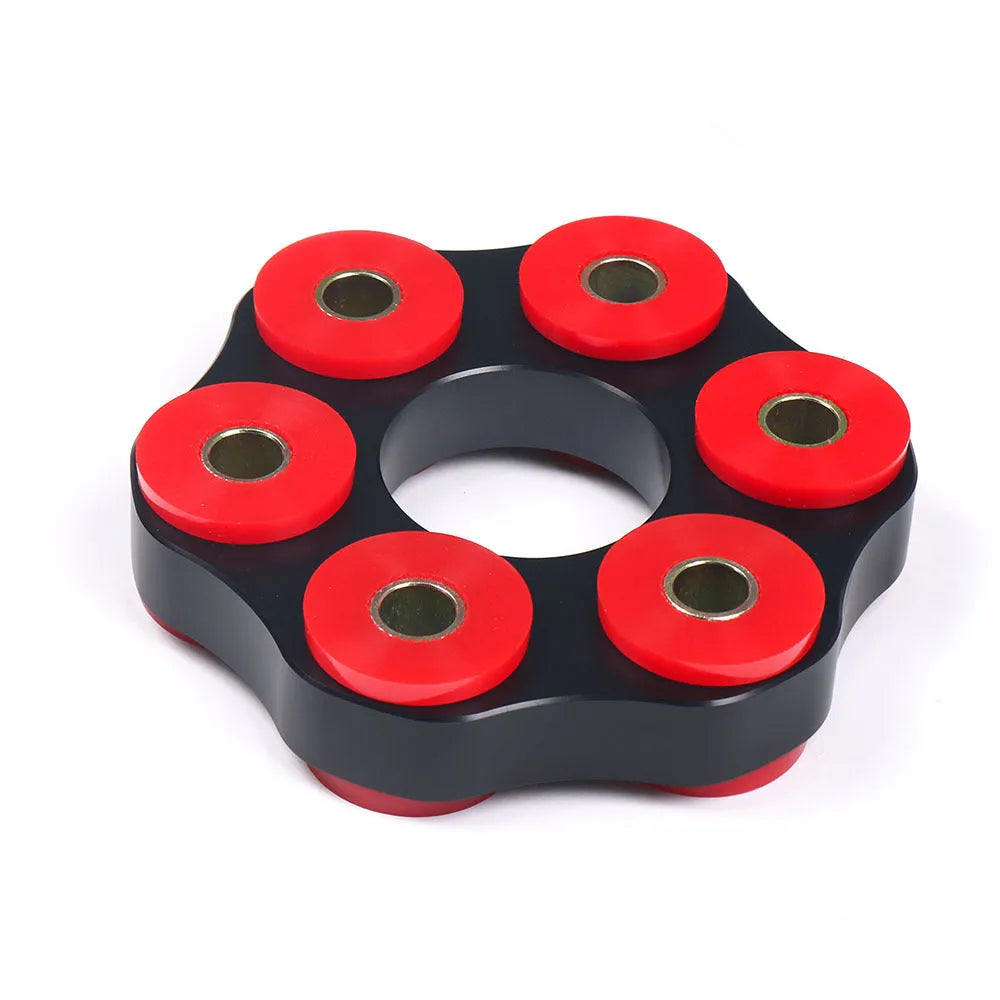 Red polyurethane aluminium BMW drive shaft connecting plate bracket for E46 E36 E30 M3 models